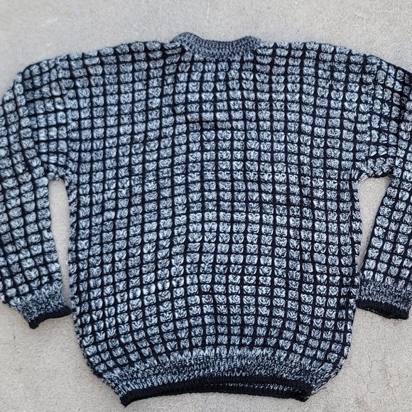 Vtg Anchor Blue Knit Sweater - Picture 3 of 4